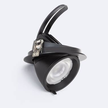 Foco Downlight Direcionável Circular LED 24W OSRAM 120 lm/W Preto LIFUD No Flicker