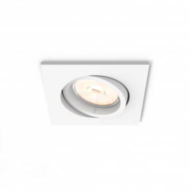 Foco Downlight Cuadrado PHILIPS Donegal Corte Ø70 mm