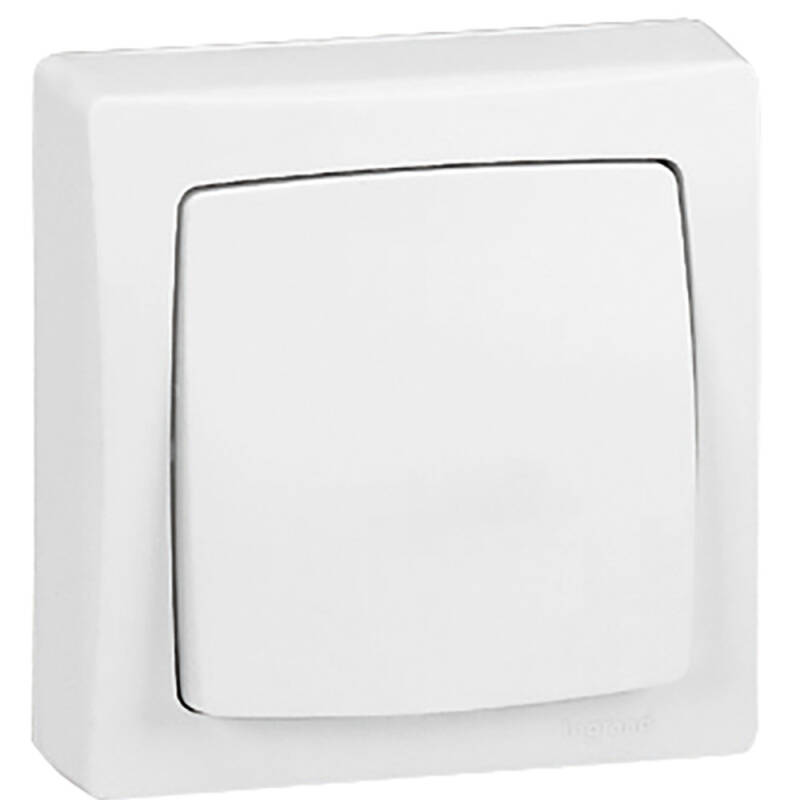 Produto de Interruptor Comutador Simples Monobloc Oteo LEGRAND 086001