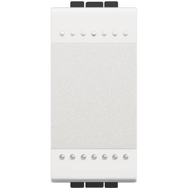 Mecanismo Interruptor Simple 1 Módulo 16AX Borne Auto BTicino Living Light N4001A