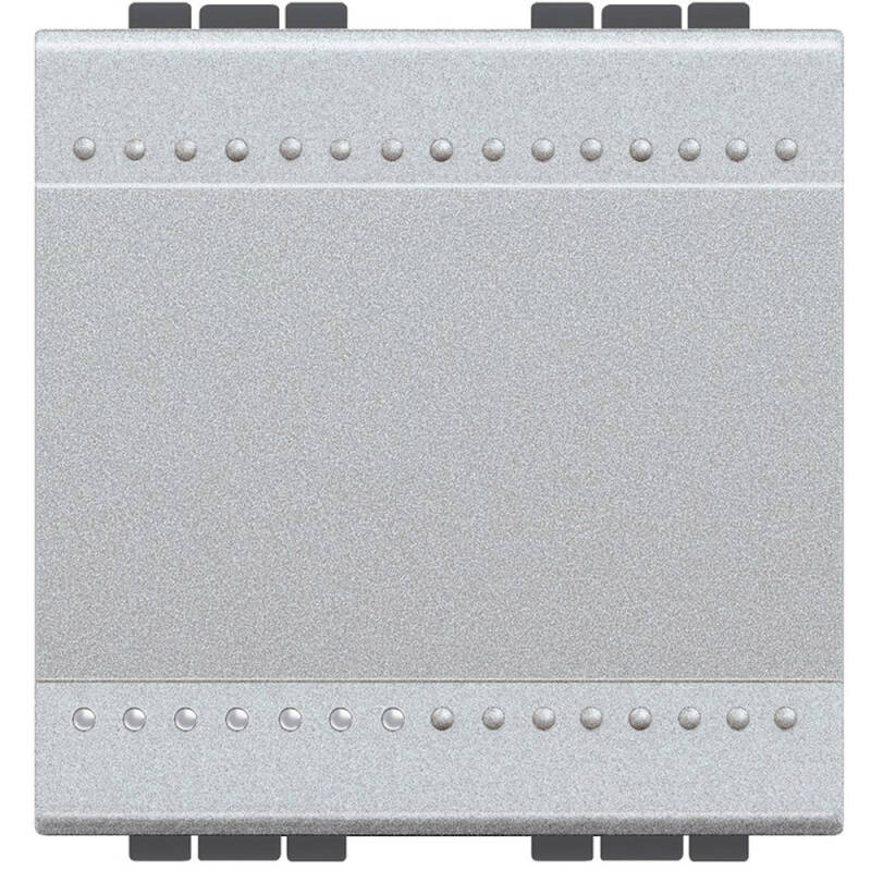 Produto de Mecanismo Interruptor de Cruzamento 2 Módulos 16AX Borne Terminal de Parafuso BTicino Living Light NT4004M2N