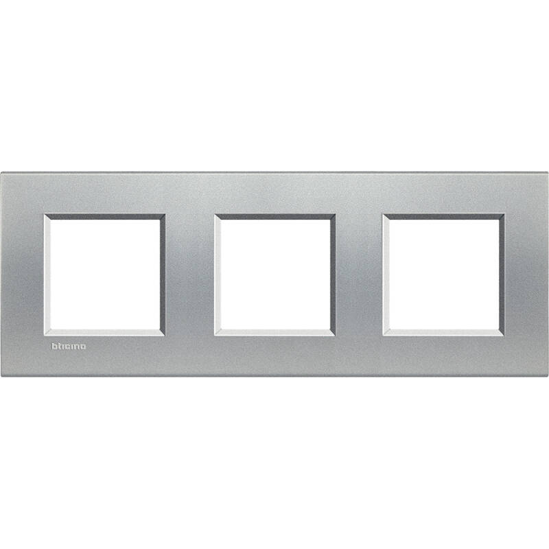 Producto de Marco Cuadrado 3x2 Módulos BTicino Living Light LNA4802M3BI