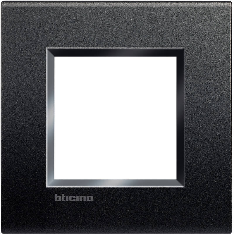 Producto de Marco Cuadrado 2 Módulos BTicino Living Light LNA4802BI