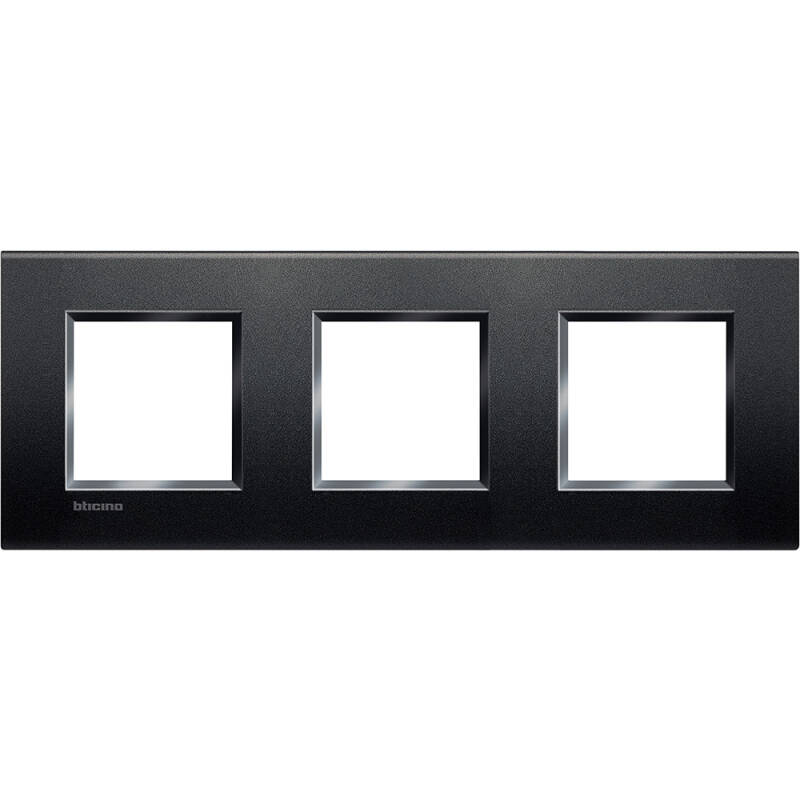 Producto de Marco Cuadrado 3x2 Módulos BTicino Living Light LNA4802M3BI