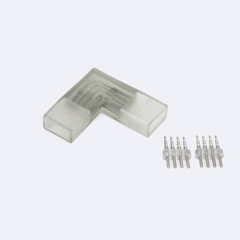 Conector esquina para Fita LED RGB 220V AC SMD IP65