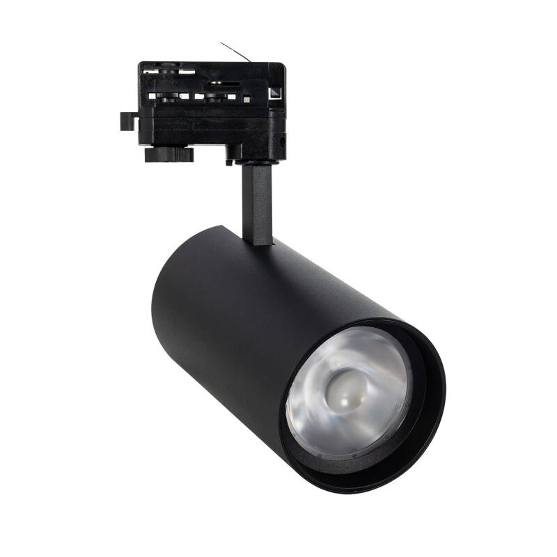 Producto de Foco Carril LED Trifásico 40W CCT d'Angelo PHILIPS Xitanium 15-36º Negro