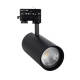 Producto de Foco Carril LED Trifásico 40W CCT d'Angelo PHILIPS Xitanium 15-36º Frost Negro