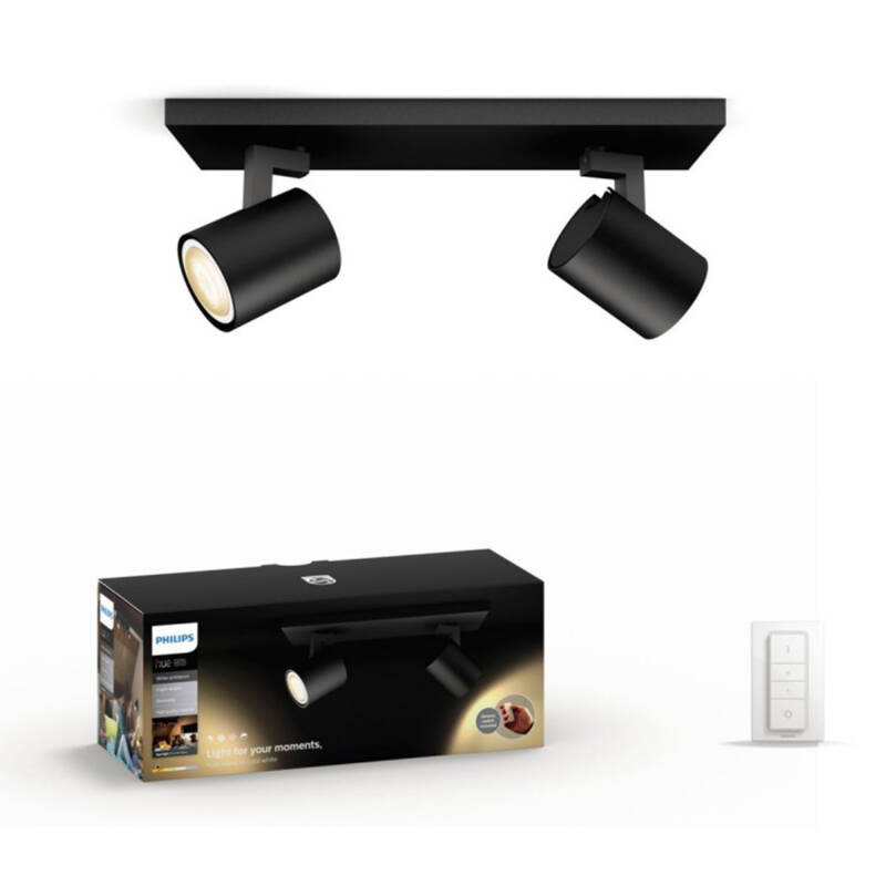 Produto de Aplique de Teto LED CCT PHILIPS Runner 2 Focos