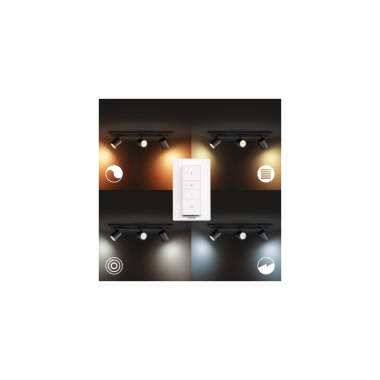 Producto de Lámpara de Techo White Ambiance 3 Focos GU10 PHILIPS Hue Runner