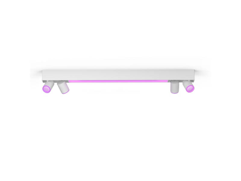 Produto de Candeeiro de Teto White Color GU10 4x5.7W PHILIPS Hue Centris 