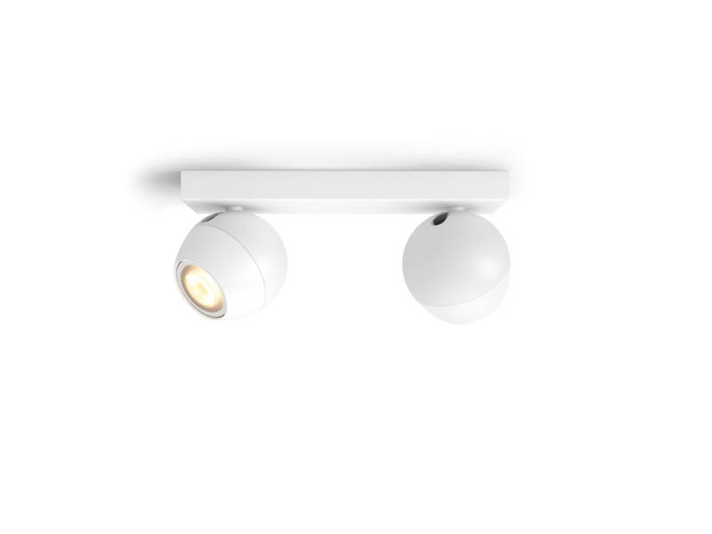 Produto de Candeeiro de Teto White Ambiance Dois Focos GU10 PHILIPS Hue Buckram 