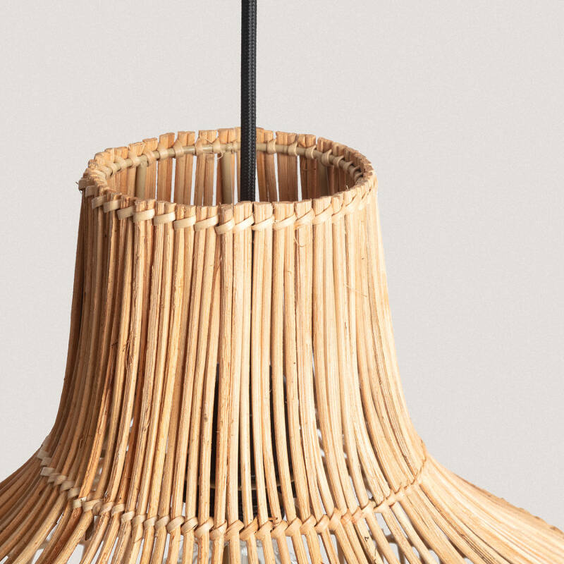 Produto de Candeeiro Suspenso Rattan Kaikura-L ILUZZIA