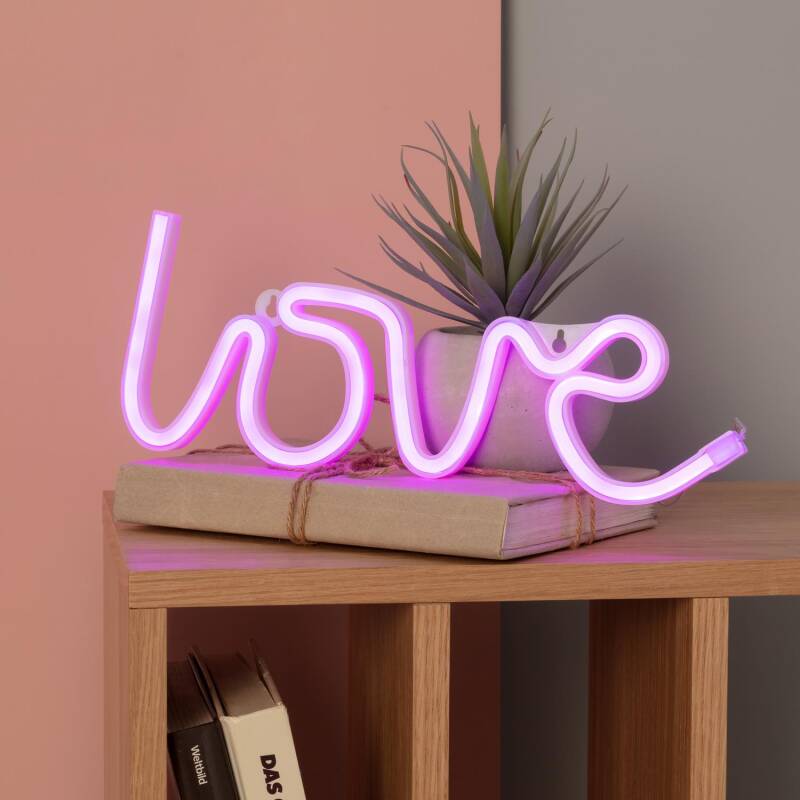 Producto de Neón LED Love con Batería