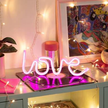 Producto de Neón LED Love con Batería