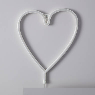 Produto de Neon LED Heart com Bateria