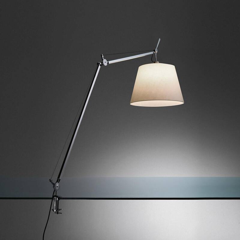 Produto de Candeeiro de Mesa Tolomeo Mega com presilha e interruptor ARTEMIDE