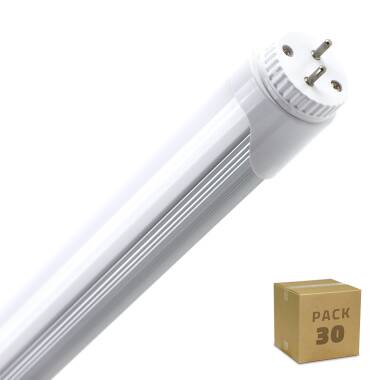 Tubo LED T8 G13 90 cm Alumínio Conexão Uni - Lateral 12W 120 lm/W (Pack 30 un)