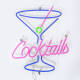 Producto de Cartel Neón LED Cocktails