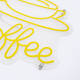 Producto de Cartel Neón LED Coffee