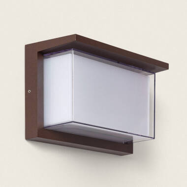 Aplique de Pared Exterior LED 12W Aluminio CCT Seleccionable Doble Difusor Denny