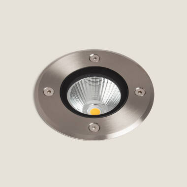 Foco Exterior LED 6W Encastrável Chão Scuba Aço Inoxidável