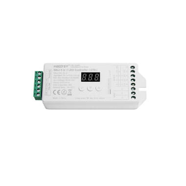 Controlador Regulador LED DL-X DALI 5 en 1 DT8 para tira Monoclor/CCT/RGB/RGBW/RGBWW 12/24V DC MiBoxer