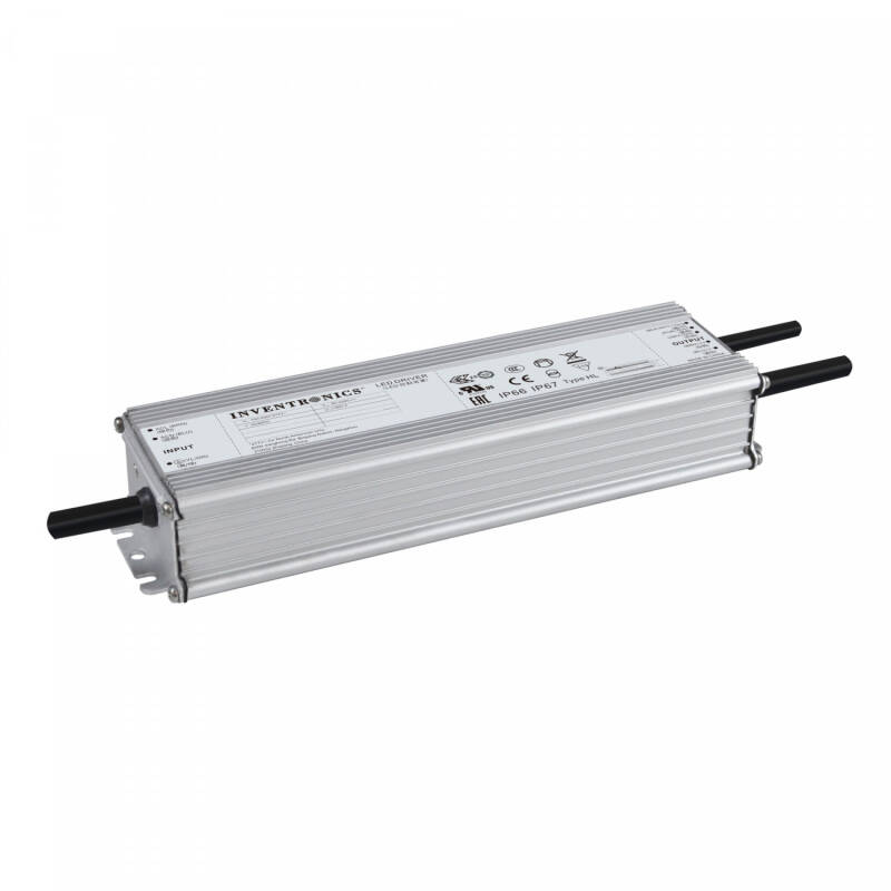 Producto de Driver INVENTRONICS Regulable DALI-2 IP67 220-240V Salida 21-60VDC 5350-7600mA 320W EUM-320S760BG