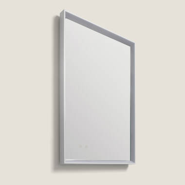 Produto de Espelho Casa de Banho com Luz LED e Anti-embaciamento 80x60 cm Maia