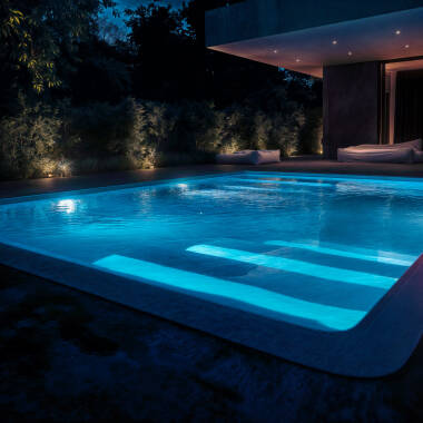 Producto de Foco Piscina Superficie LED Sumergible 12V DC IP68 35W 