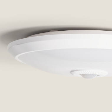 Producto de Plafón LED Techo 15W con Sensor de Movimiento PIR y Crepuscular Design