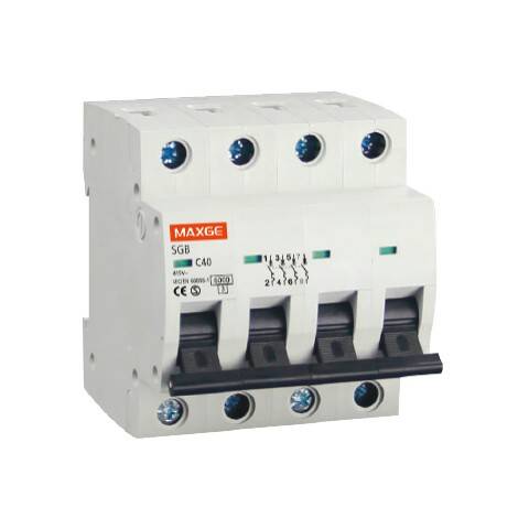 Producto de Interruptor Automático Industrial 4P-63A-6kA MAXGE 