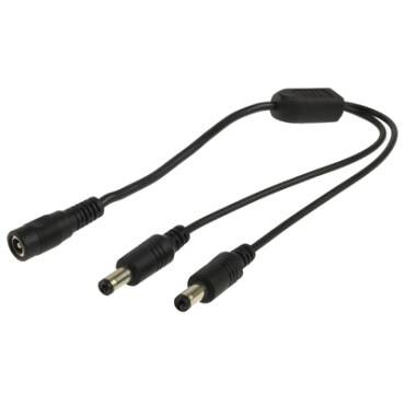 Produto de Cabo Conector Jack Fêmea a 2x Jack Macho