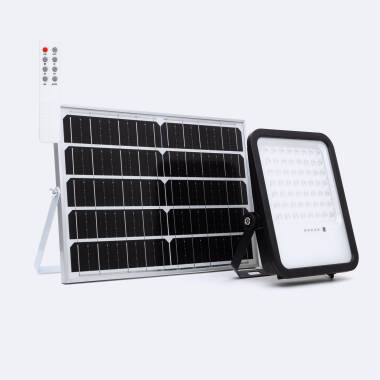 Foco Projetor Solar Exterior LED Nurda 20W 2100 lm IP65 com Controle Remoto