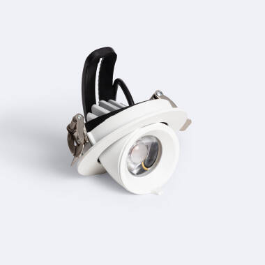 Downlight LED 10W Circular Direccionable OSRAM CCT 120 lm/W LIFUD Corte Ø 80 mm