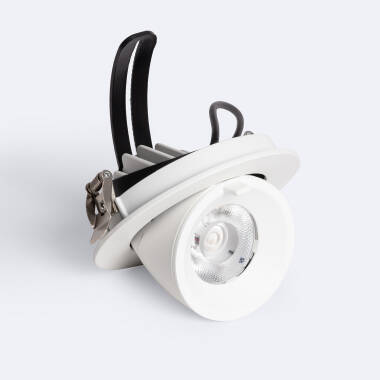 Downlight LED 15W Circular Direccionable OSRAM CCT 120 lm/W LIFUD Corte Ø 100 mm