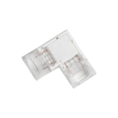 Conector Hipopótamo "L" para Tira LED Monocolor 12-24V DC Ancho 8 mm