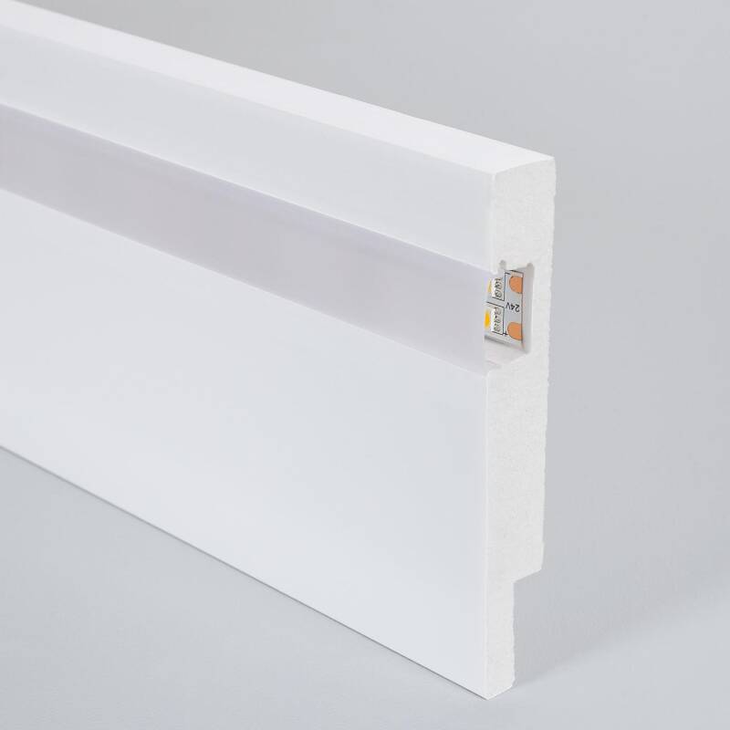 Produto de Moldura Rodapé para Fita LED Modern