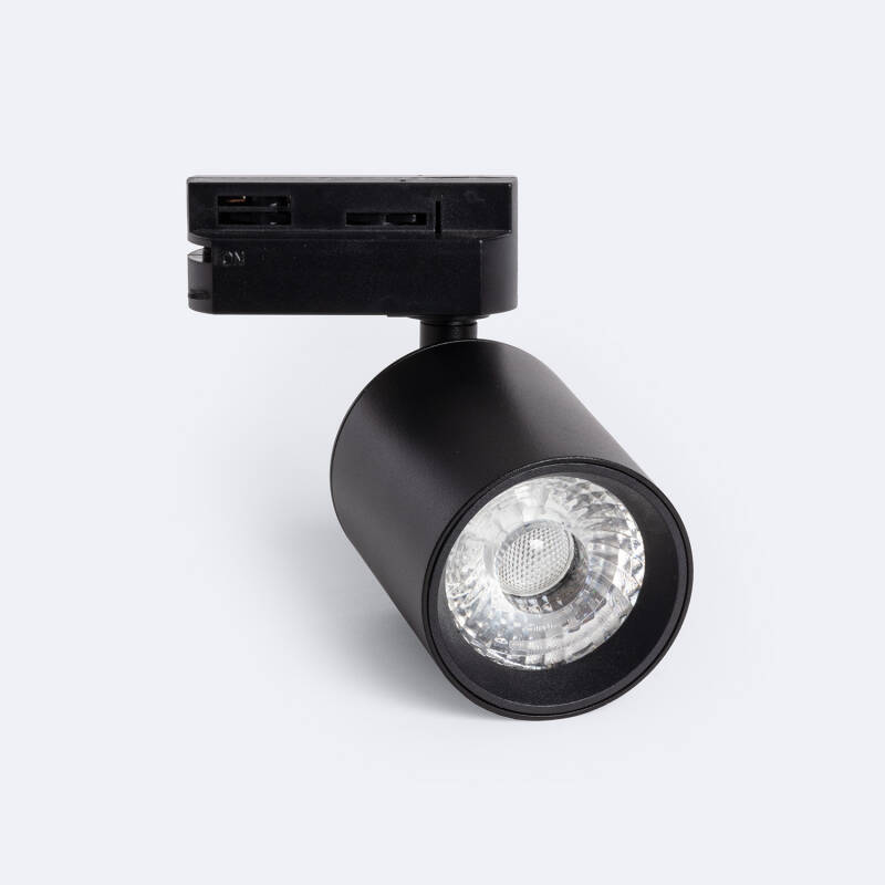 Produto de Foco Carril LED Monofásico 10W Regulável Mallet Preto 