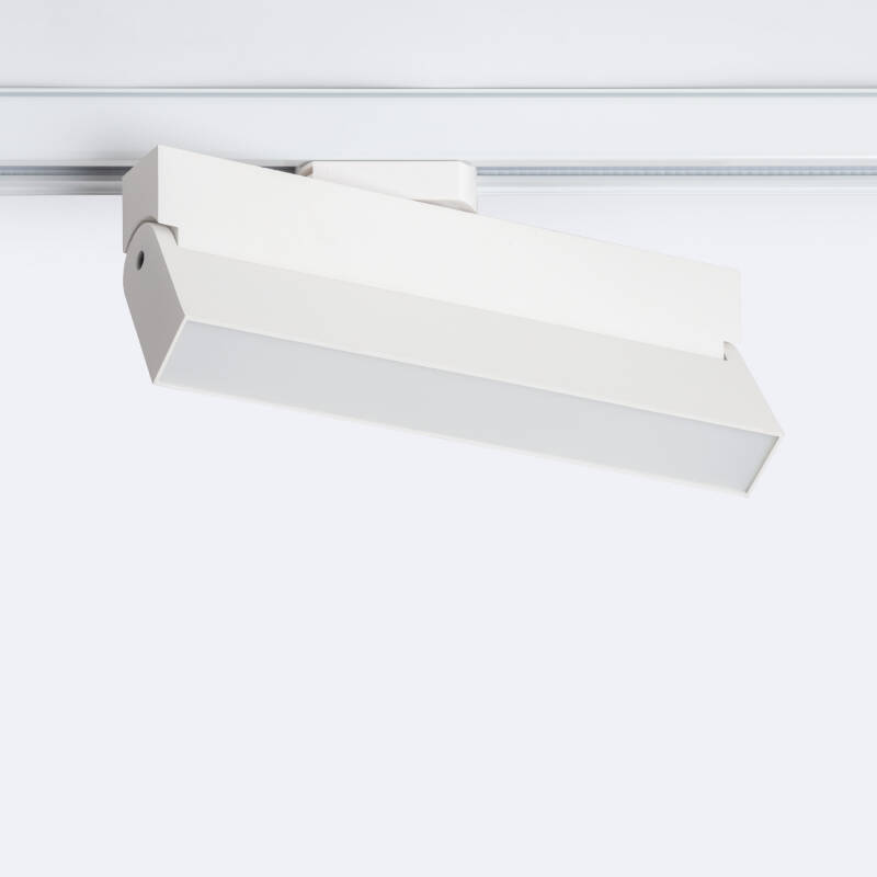 Produto de Foco Carril Linear LED Monofásico 24W Regulável TRIAC CCT Selecionável Elegant Branco