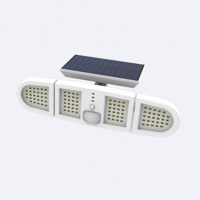 Producto de Foco Proyector LED Solar 5W IP65 con Sensor de Movimiento PIR y Crepuscular