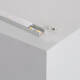 Producto de Perfil de Aluminio Superficie con Tapa Continua para Tiras LED hasta 12 mm