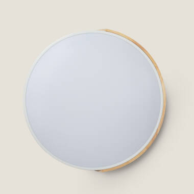 Producto de Plafón LED 36W Circular Madera Ø500 mm CCT Seleccionable Semi-Dari