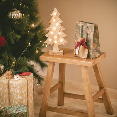 Producto de Árbol de Navidad LED Wood con Batería