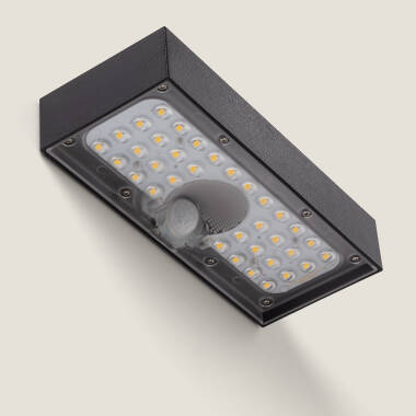 Produto de Aplique de Parede Exterior LED 6W Karl Solar Preto