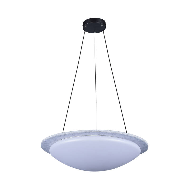 Produto de Candeeiro Suspenso LED 24W Fieltro CCT Selecionável Lezhan