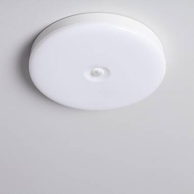 Producto de Plafón LED 18W Circular Ø290 mm No Flicker con Sensor de Movimiento PIR y Crepuscular