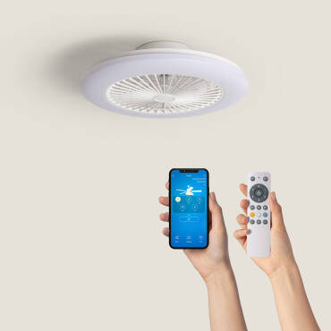 Fotografía del producto: Ventilador de Techo LED SMART WIFI RGB+W Zante Ø 50cm