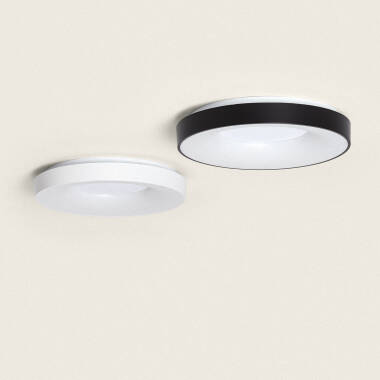 Plafon LED 24W Circular Metal CCT Selecionável Bill