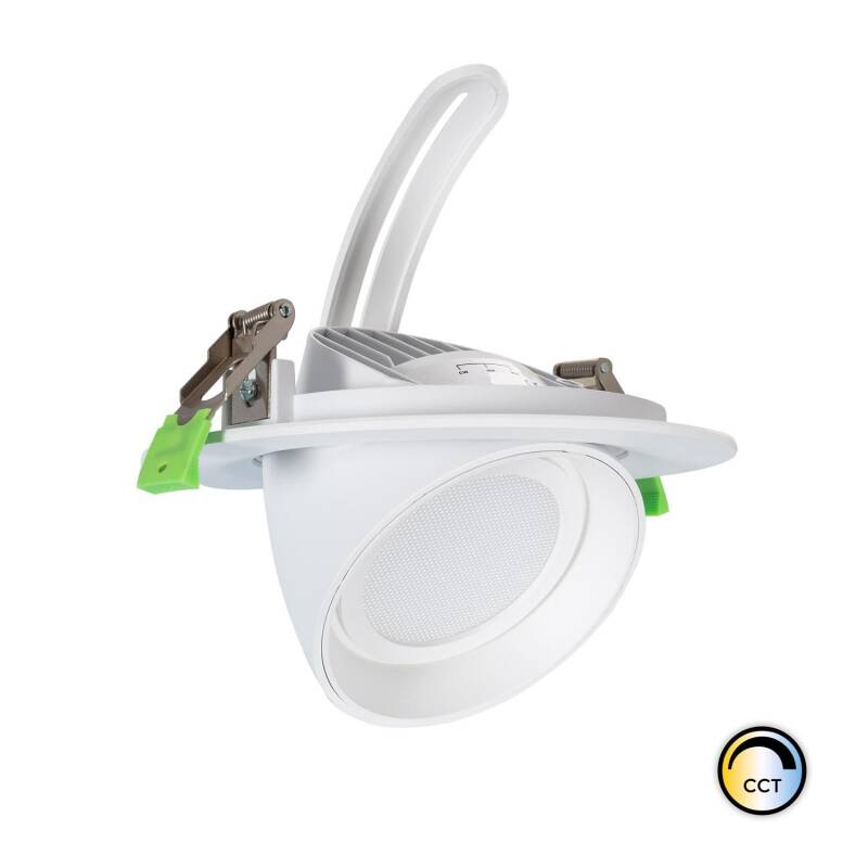 Producto de Downlight LED 38W Circular Direccionable OSRAM CCT 120 lm/W LIFUD Corte Ø 170 mm