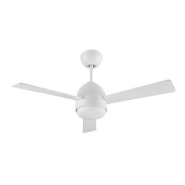 Producto de Ventilador de Techo Silencioso Kai Blanco 108cm Motor DC LEDS-C4 30-7999-14-F9